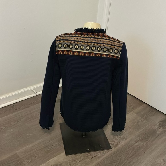 Anthropologie Hayden Los Angeles Fringe Jacket Size S - Picture 1 of 5